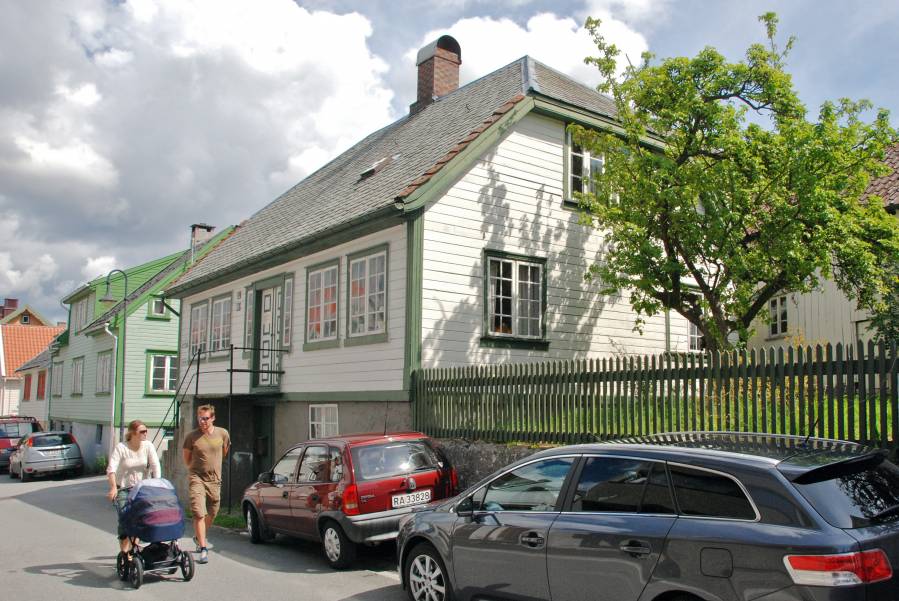 Bilstadhuset mot Nygaten.