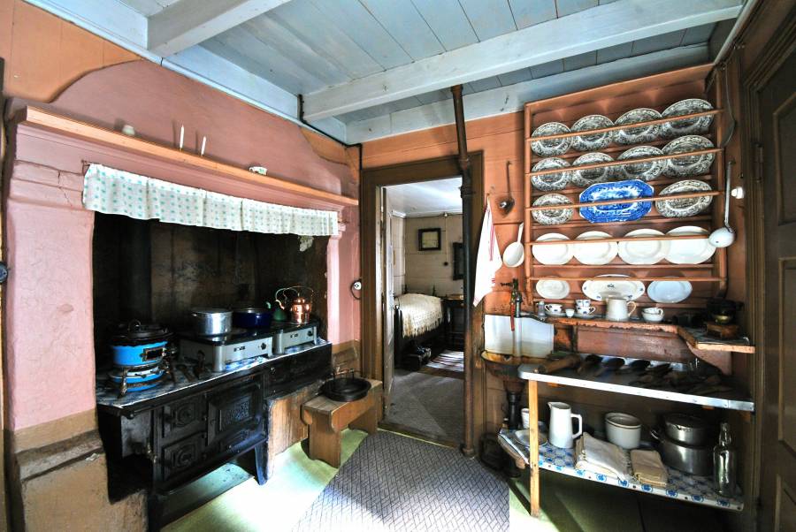 Bilstadhuset - kjøkkenet