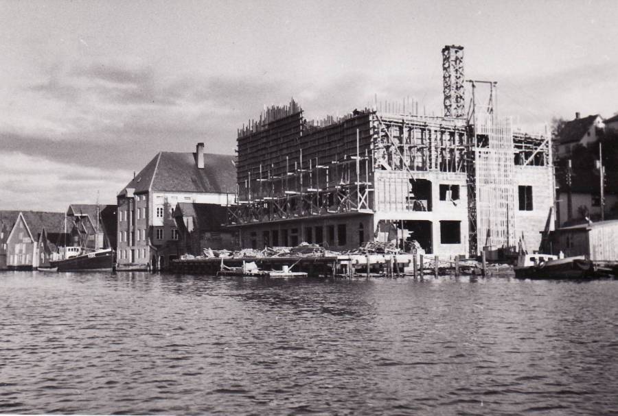 Fryså under bygging 1948