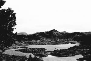 Nordsjøen i 1944. Foto: Osvald Nilsen/DF