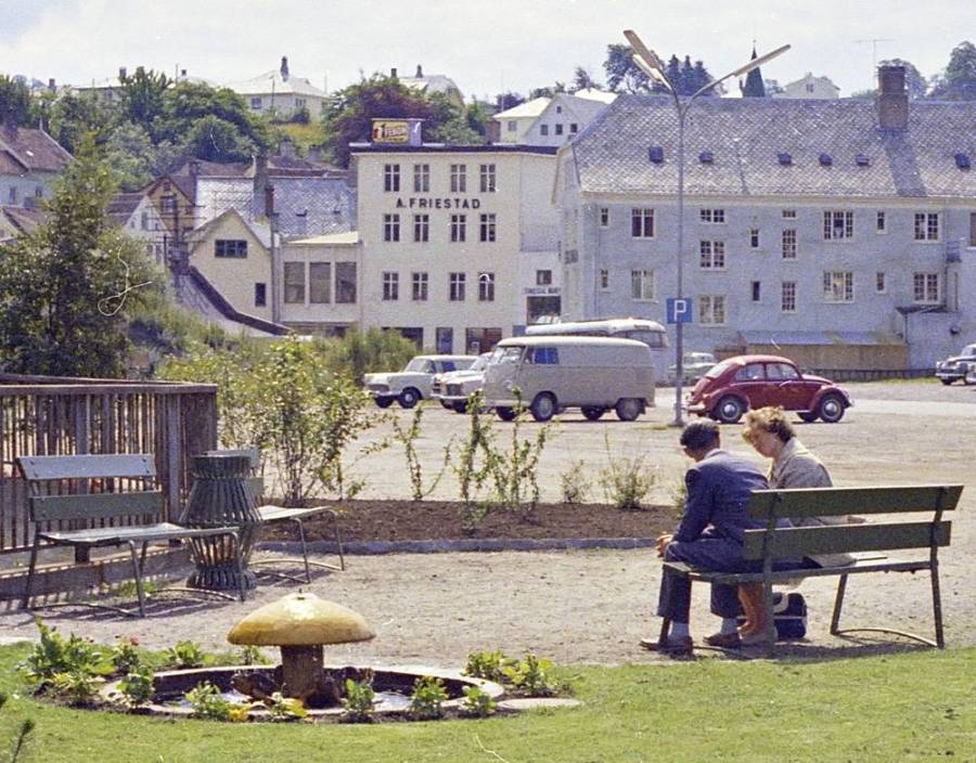 Fontenen Paddå ved Lervika i Egersund