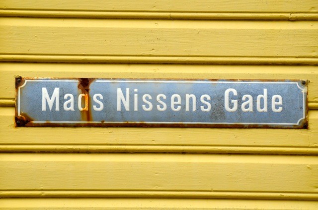 gatenavnskilt, Mads Nissens gate
